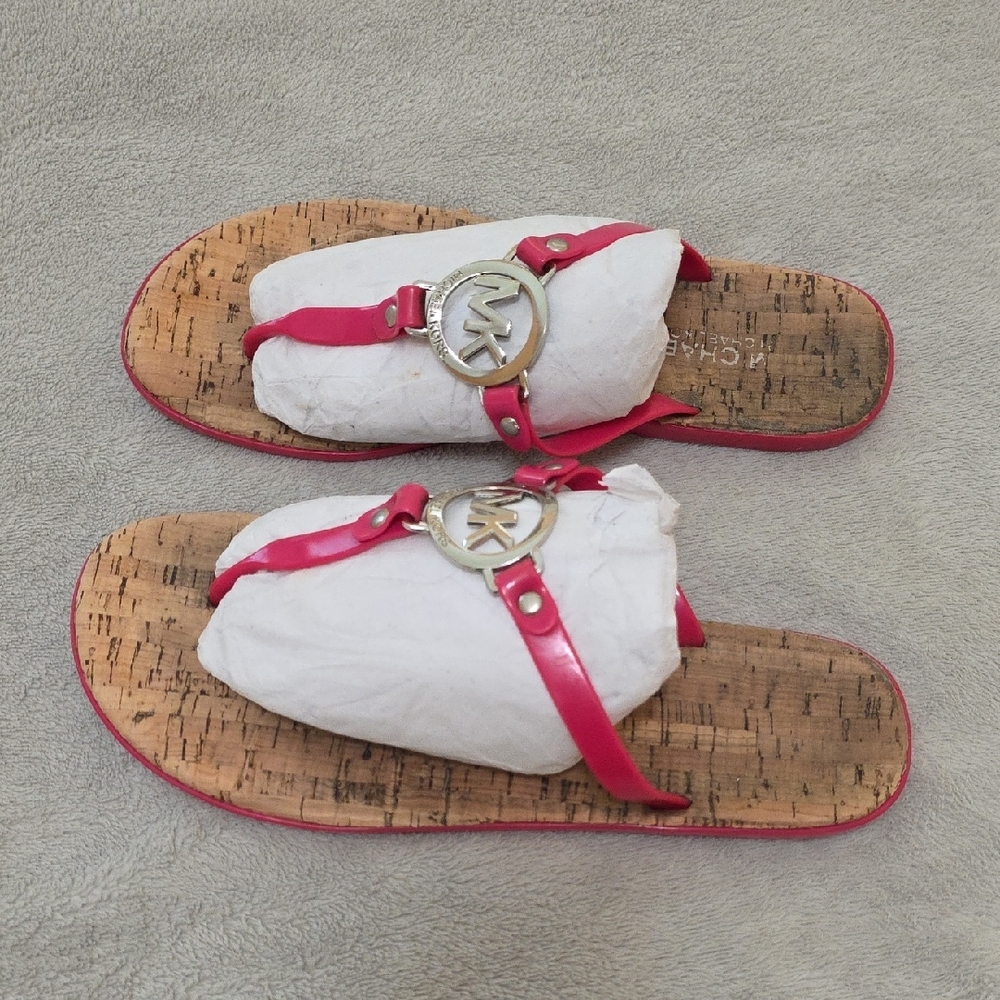 Michael Kors Pink Sandals - Picture 2 of 2